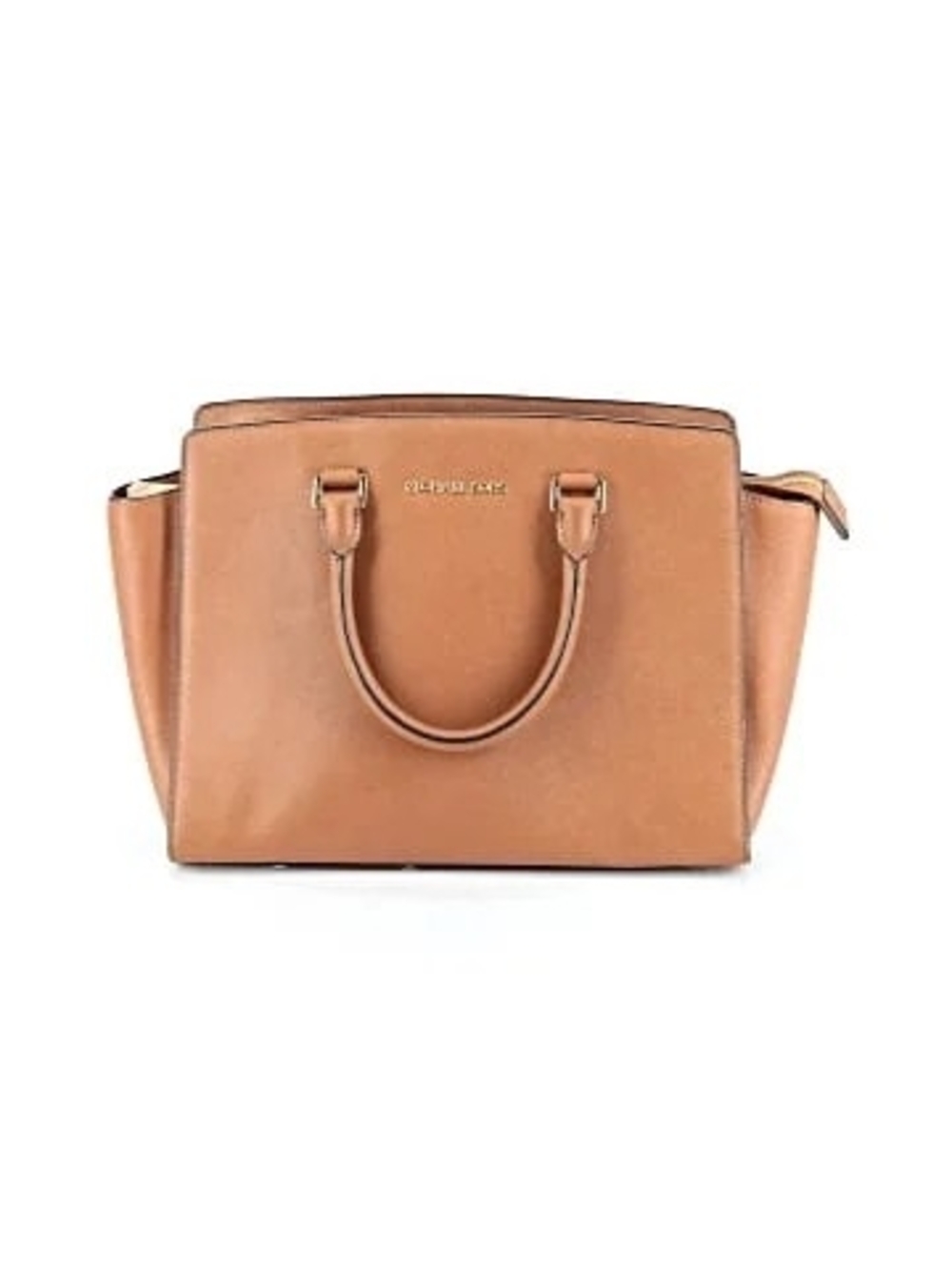 Michael Kors Cognac Saffiano Leather Satchel